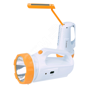 Фонарь-прожектор аккумуляторный KOCAccu678SLED, 3W LED + 16 SMD LED, аккум. 4V 1,2Ah, 240Lm, 200 Lm, 6 часов, Космос - КОСМОС