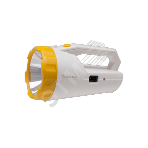 Фонарь-прожектор аккумуляторный , 3W LED, аккум. 4V 2Ah, 240Lm, 16 часов, - КОСМОС