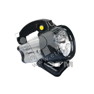 Фонарь светодиодный LEDAP-1500S 9LED+1 зеркальная решетка галогенный 15w аккумулятор - КОСМОС