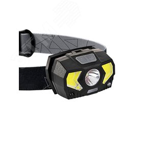 Фонарь налобный KocHuntHelper5W,  3W, 3 батарейки ААА, 140Lm, Космос (KocHuntHelper5W) - фото 2