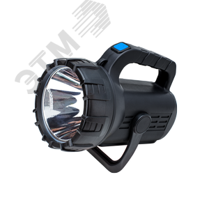 Фонарь-прожектор аккумуляторный, 5W прожектор + 5W СОВ боковая панель, аккум. 3,7V 3,6Ah, 350Лм - 10 часов, 350Лм - 10 часов - КОСМОС