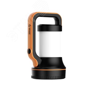Фонарь-прожектор аккумуляторный, 7W LED, аккум. 3,7V 4,8 ah, 420Лм - 5 часов, 125м - 18 часа, кемпинговый светильник 15W, 420 Лм - 4 часа - фото 2