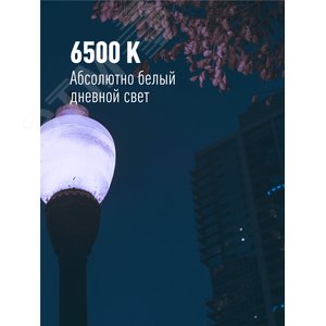 Лампа светодиодная LED 40Вт 220В Е27 D100х168 6500К дневной 3800 лм - фото 7