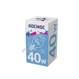 ЛОН 40вт А55 230в E27 Космос прозрачная - КОСМОС