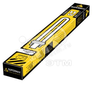 Лампа энергосберегающая КЛЛ 11/842 G23 PL D34х234 SuperMax - КОСМОС