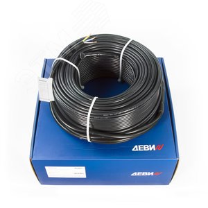 Кабель нагревательный для кровли и грунта ДЕВИ Snow-30T   1860 Вт   230 В   63 м - ДЕВИ