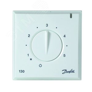 Терморегулятор электронный DEVIreg 130 для теплого пола 16А накладной (140F1010) - DEVI