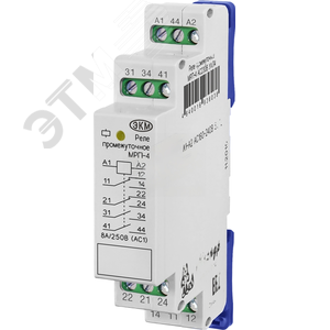 Реле промежуточное МРП-4 ACDC24В УХЛ4