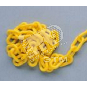 Цепь барьерная красно-белая BRADY 25м