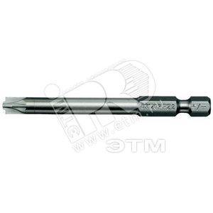 KL23073PM2  Отверточная вставка (бит) L=73 мм для винтов Plus/Minus Z2 - KLAUKE