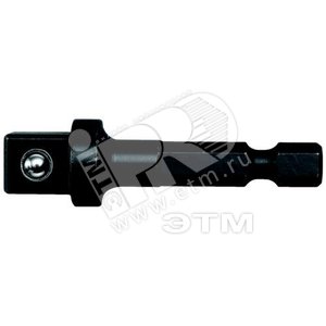 KL296 Переходник шестигранник 1/4 - квадрат 3/8