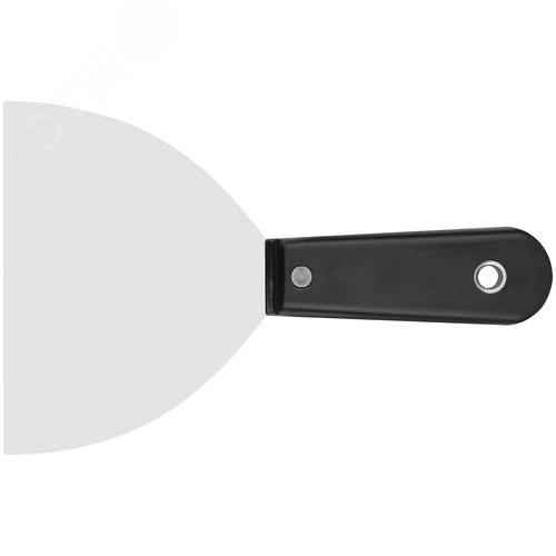 Шпатель с пластиковой ручкой полированный 5'' (125 мм) - FIT
