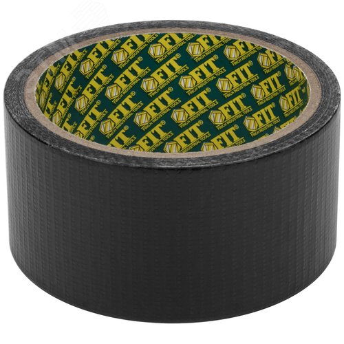 Лента универсальная армированная Ductape 48мм х 10 м черная - FIT