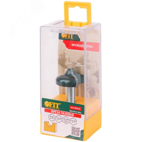 Фреза пазовая фасонная DxHxL=31.8х16х51 мм 3