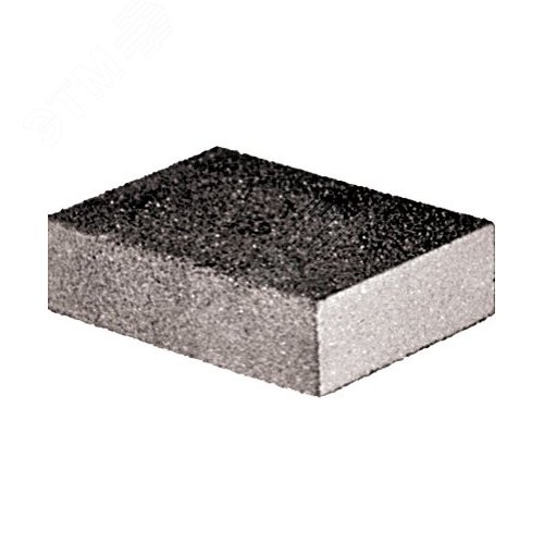 Губка шлифовальная 100х70х25 мм, средняя жесткость Р 60/ Р 80 - FIT
