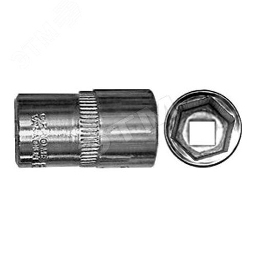 Головка 6-гранная, CrV, 1/2, 15 мм - FIT