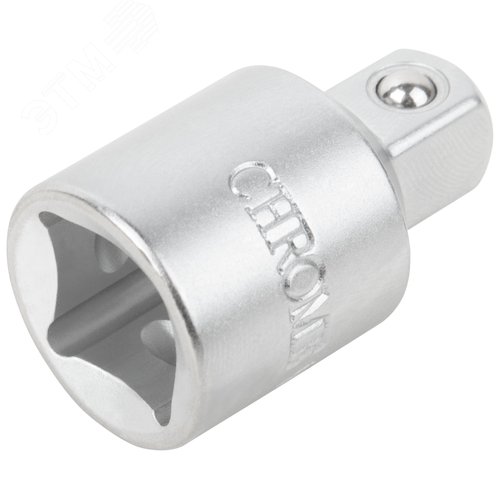Переходник для воротка CrV Профи 3/8'' (П) - 1/2'' (М) - фото 2