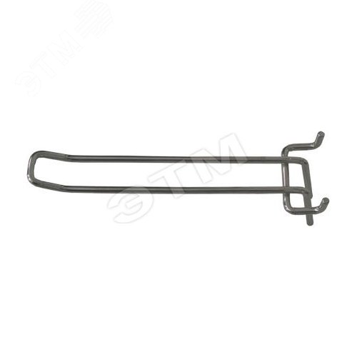 Крюк для стенда двойной , хромированный , 150 мм (65719) - FIT