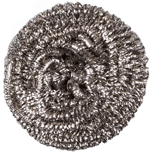 Губка металлическая спиральная ‘‘Сталь‘‘ (2402016) (68535)