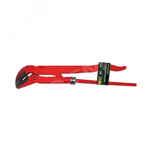 Ключ трубный газовый CrV Профи 45 гр (тип S) 2 - FIT