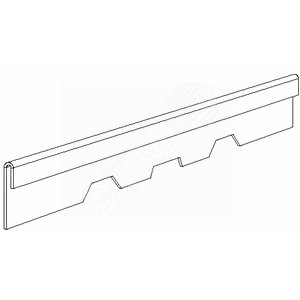 Элемент удлинительный белый APJ-40 M