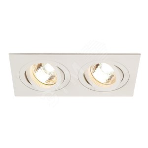 NEW TRIA 2 2х50Вт GU10 белый - SLV