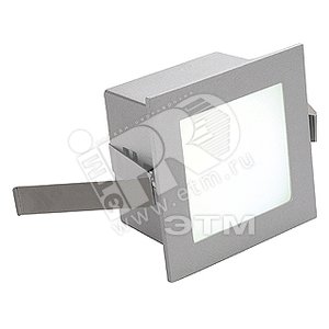 Светильник светодиодный FRAME Basic LED 1w WW серебро без трансформатора / кабель 45см / разъем - SLV