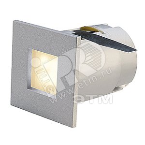 Светильник светодиодный Mini Frame LED 0.3w без ПРА теплый белый серебро - SLV