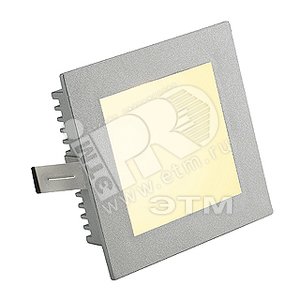 Светильник Frame Basic 20w G4                     серебр.,б/тр-ра,опал.стекло,SLV - SLV
