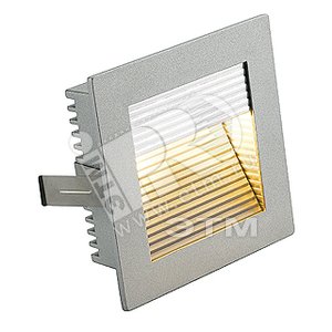 Светильник светодиодный FRAME Curve LED 1w теплый белый серебро (111292) - SLV
