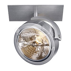 Светильник KALU RECESSED 1 встраиваемый 50Вт QRB111 G53 матовый черный - SLV