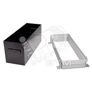 Корпус AIXLIGHT® PRO FRAMELESS III безрамочный для 3-x светильников MODULE, черный, 115153,SLV - SLV