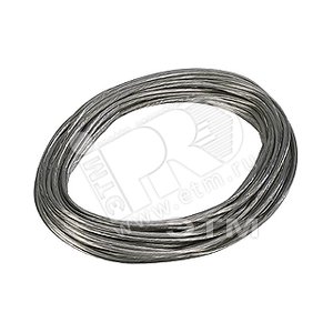Тросик в изоляции WIRE SYSTEM S=6кв.мм (катушка20м) - SLV