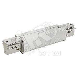 EUTRAC коннектор прямой, серебрянный (145664) - SLV