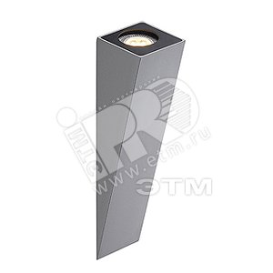 Светильник Altra Dice WL-2 серебр/черный (151564) - SLV
