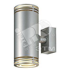 Светильник Barro Up-Down 2x50w GU10               серебр.,ИБО,151910,SLV - SLV