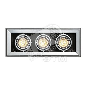 Светильник Aixlight MOD ИВО 3x50w GU5.3 без трансформатора кардан алюминиевый - SLV