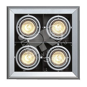 Светильник Aixlight MOD ИВО 4x50w GU5.3 без трансформатора кардан алюминиевый - SLV
