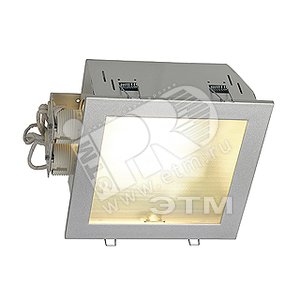 Светильник Kotak 2x26w G24q-3 ЭПРА серебро матовое стекло ФВО (160049) - SLV