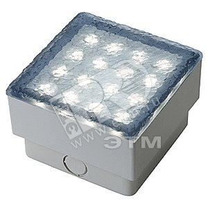 Светильник светодиодный LED STONE Q3 LED 16х1.1Вт 6500К 80Лм IP67 - SLV
