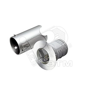 Светильник Trail-Lite 0.3w IP65 12v с монтажной коробкой без трансформатора белый сталь/матовое стекло - SLV