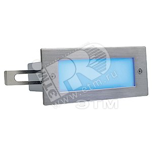 Светильник BRICK 16хLED 1w синий IP44,с тр-ром,встр.,сталь, SLV - SLV