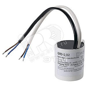 Трансф-р ROUND-TRAFO 20VA/12V (451021) - SLV