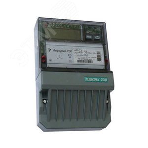 Счетчик электроэнергии Меркурий 230АRT-01PQRSIN трехфазный многотарифный,560,класс точности 1.0/2.0,Щ, ЖКИ,IrDA,RS485, 2 Тарифа МСК+2 - Инкотекс СК