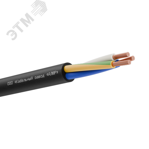 Провод ПВС 2х0.75+1х0.75-380/660 (Ч. бух) - Алюр