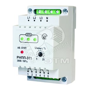 Реле напряжения трехфазное РНПП-311-250 АПВ - 250 сек. (3425600311-250) - Новатек-Электро