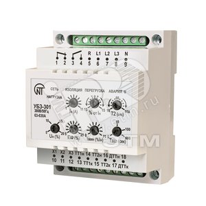 УБЗ-301 63-630A (с внутр.диам.ДТТ 100мм)блок      защиты - Новатек-Электро