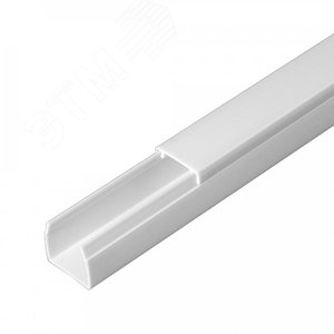 Кабель-канал белый в г/к 16х16 (120м/уп) (51616)