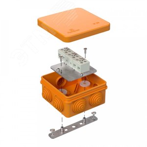 Коробка огнестойкая для о/п 40-0210-FR2.5-6 Е15-Е120 80х80х40 - ПРОМРУКАВ