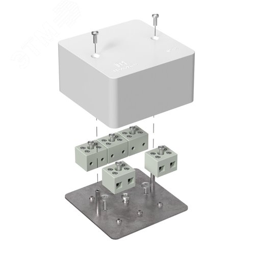 Коробка огнестойкая для кабель-канала 40-0460-FR6.0-10 Е15-Е120 85х85х45